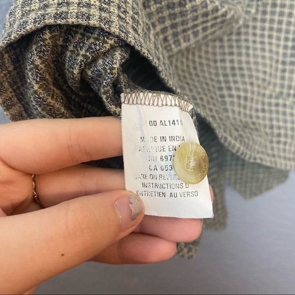 COLUMBIA BUTTON UP CHECKERED SHIRT - Picture 4 of 6